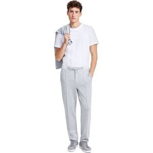 Alfani Mens Alfatech Drawstring Straight Leg Relaxed Lounge Casual Pants, NWT
